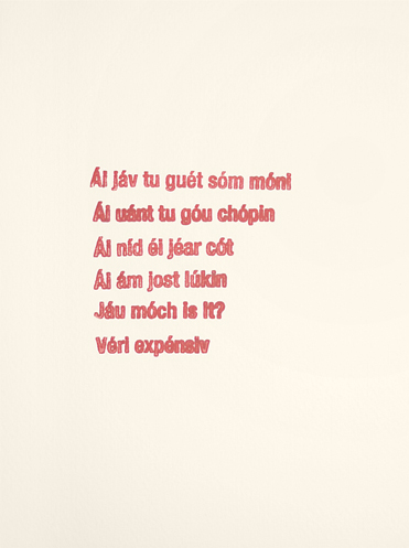 &Aacute;i Spik &Iacute;nglish
